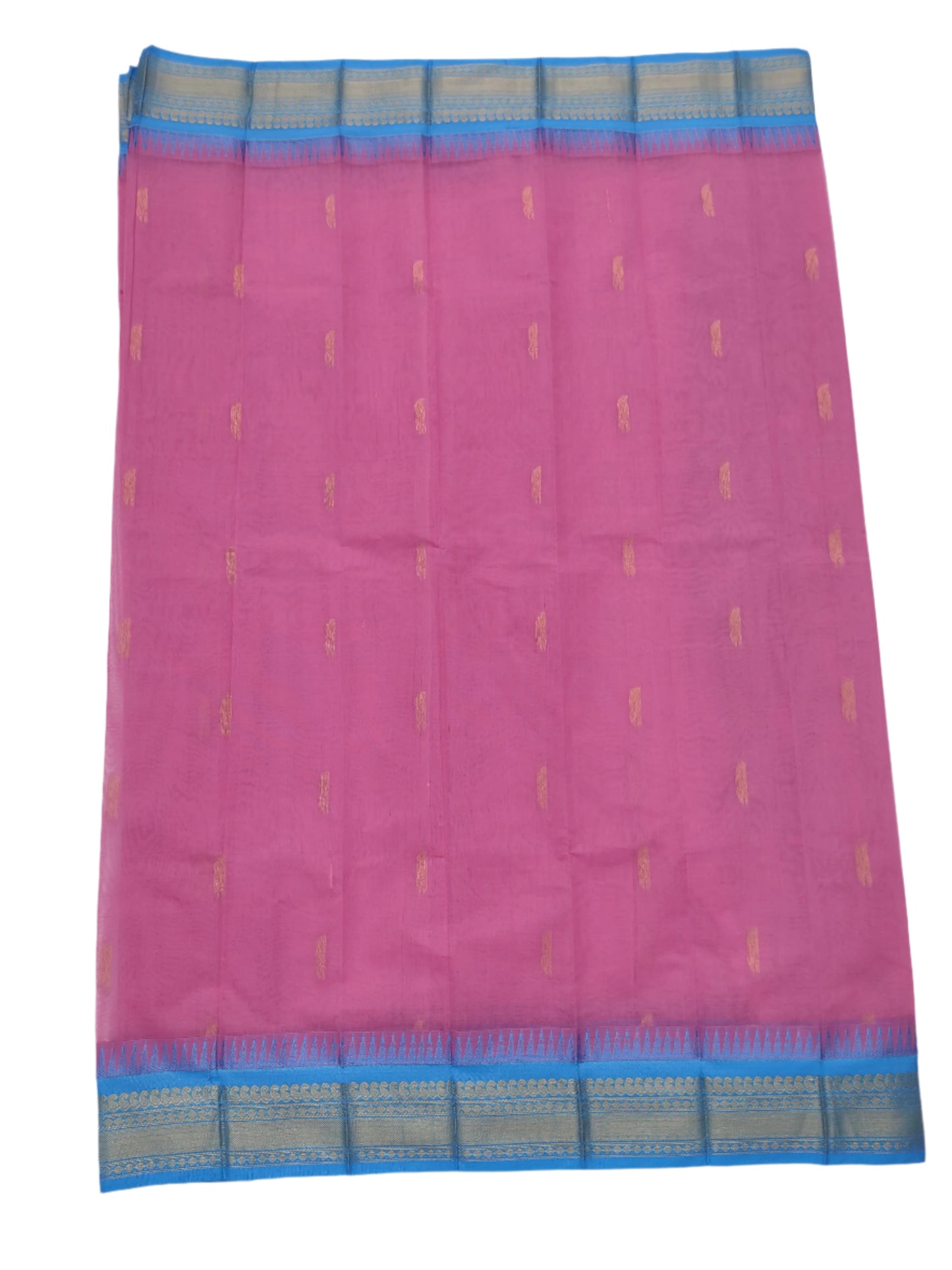 Gadwal Cotton Saree (no blouse)
