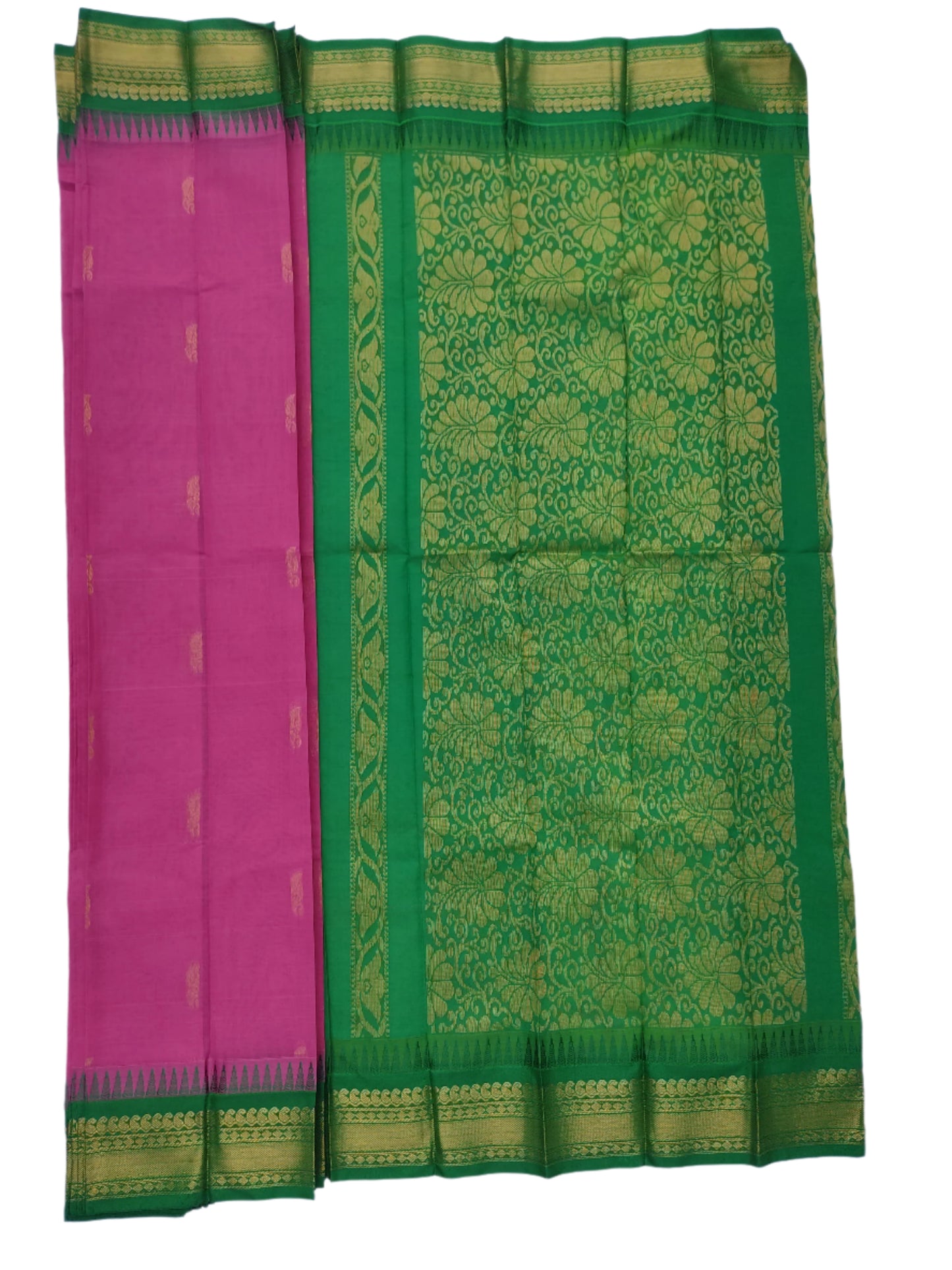Gadwal Cotton Saree (no blouse)