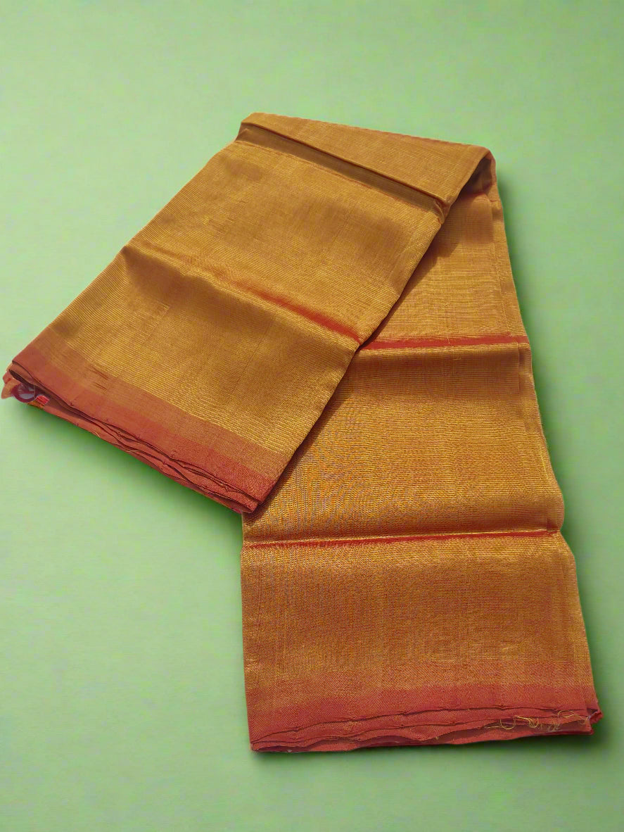 Mangalagiri pattu plain silk saree