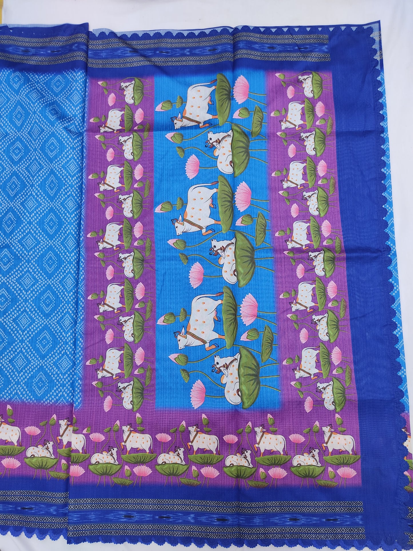 Fancy Saree Printed