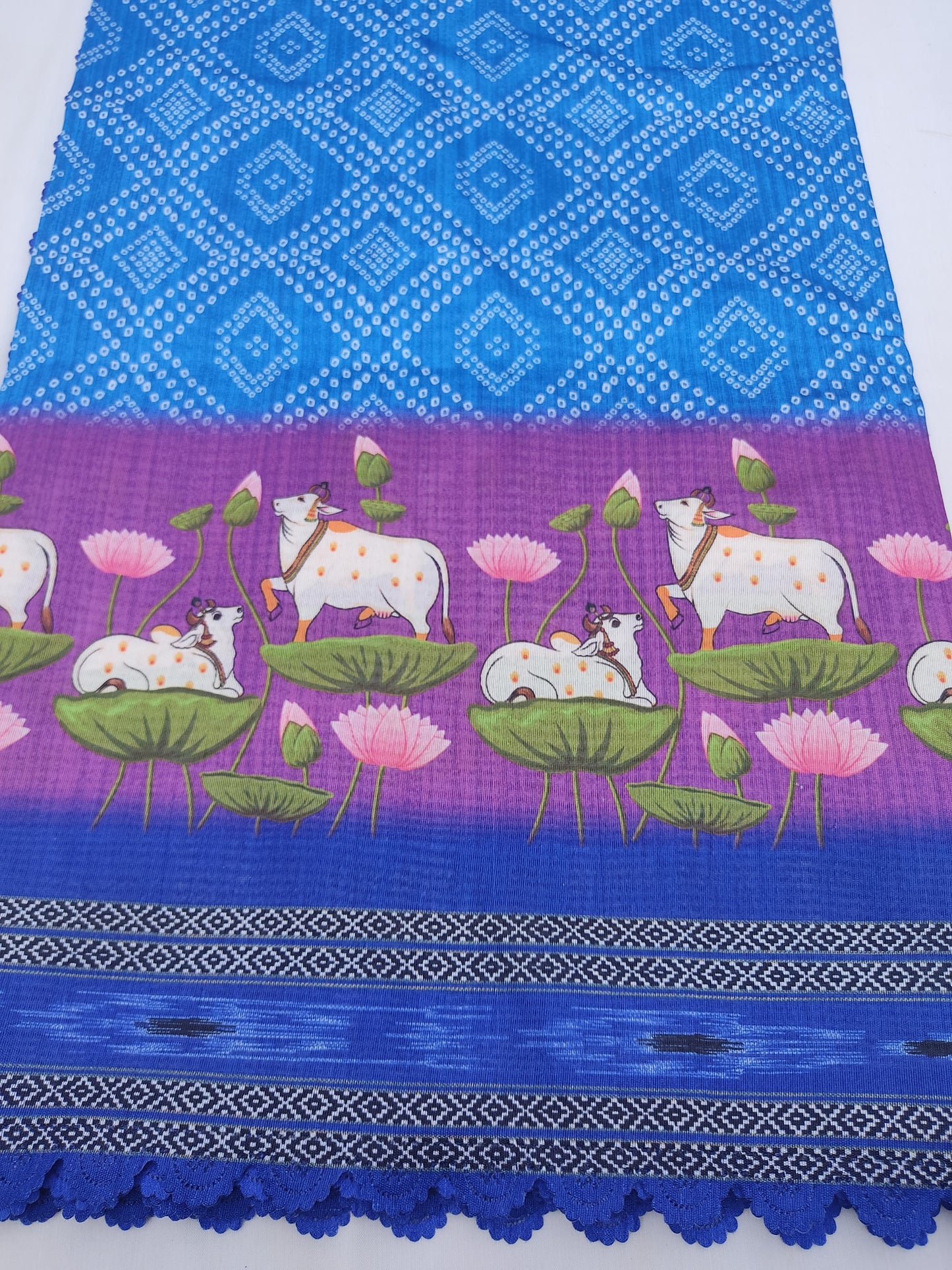 Fancy Saree Printed
