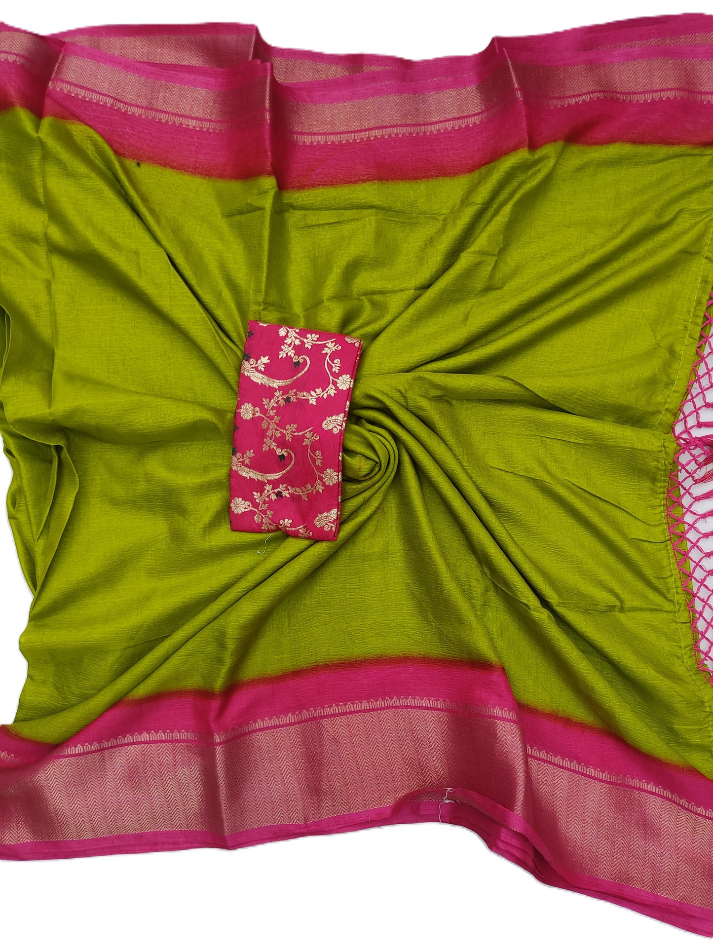 Plain Fancy Saree