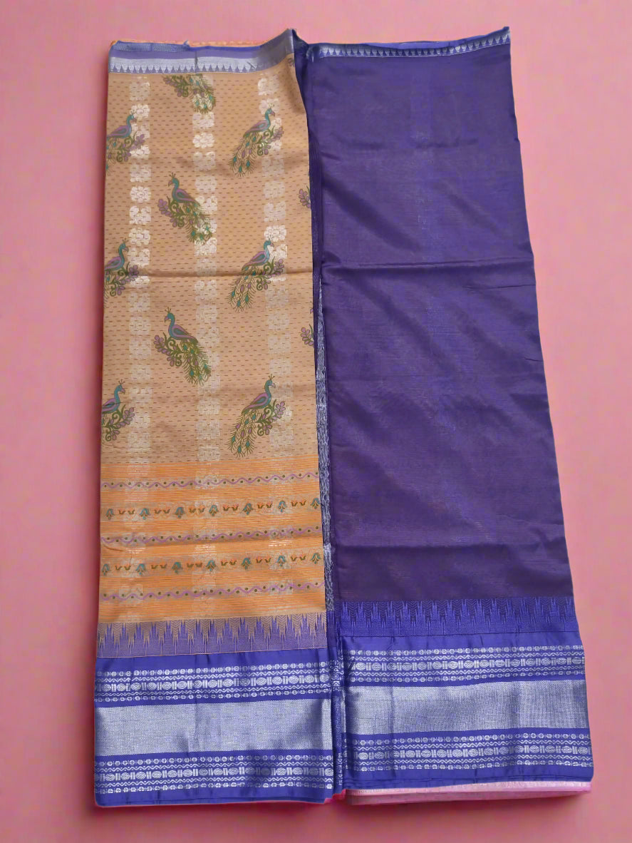 Mangalagiri pattu silk saree