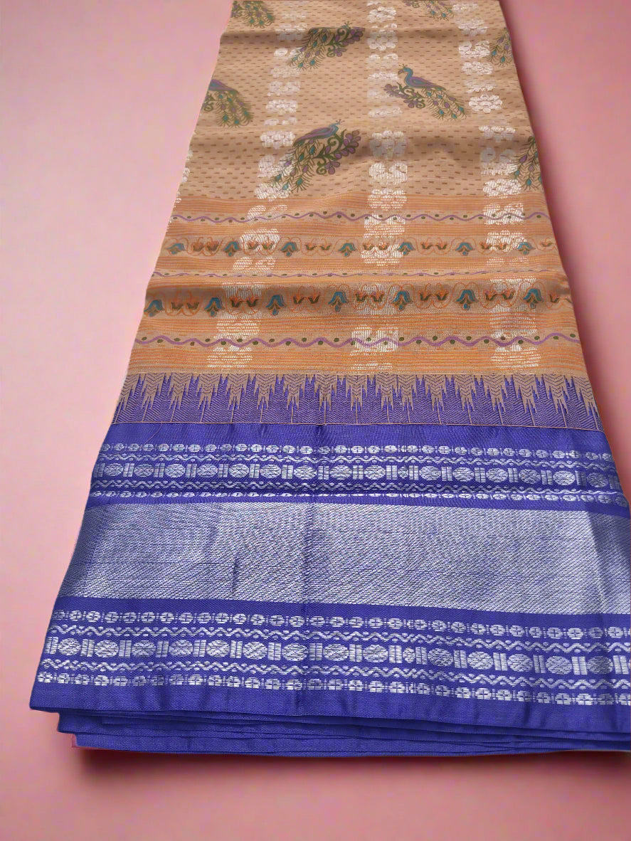 Mangalagiri pattu silk saree