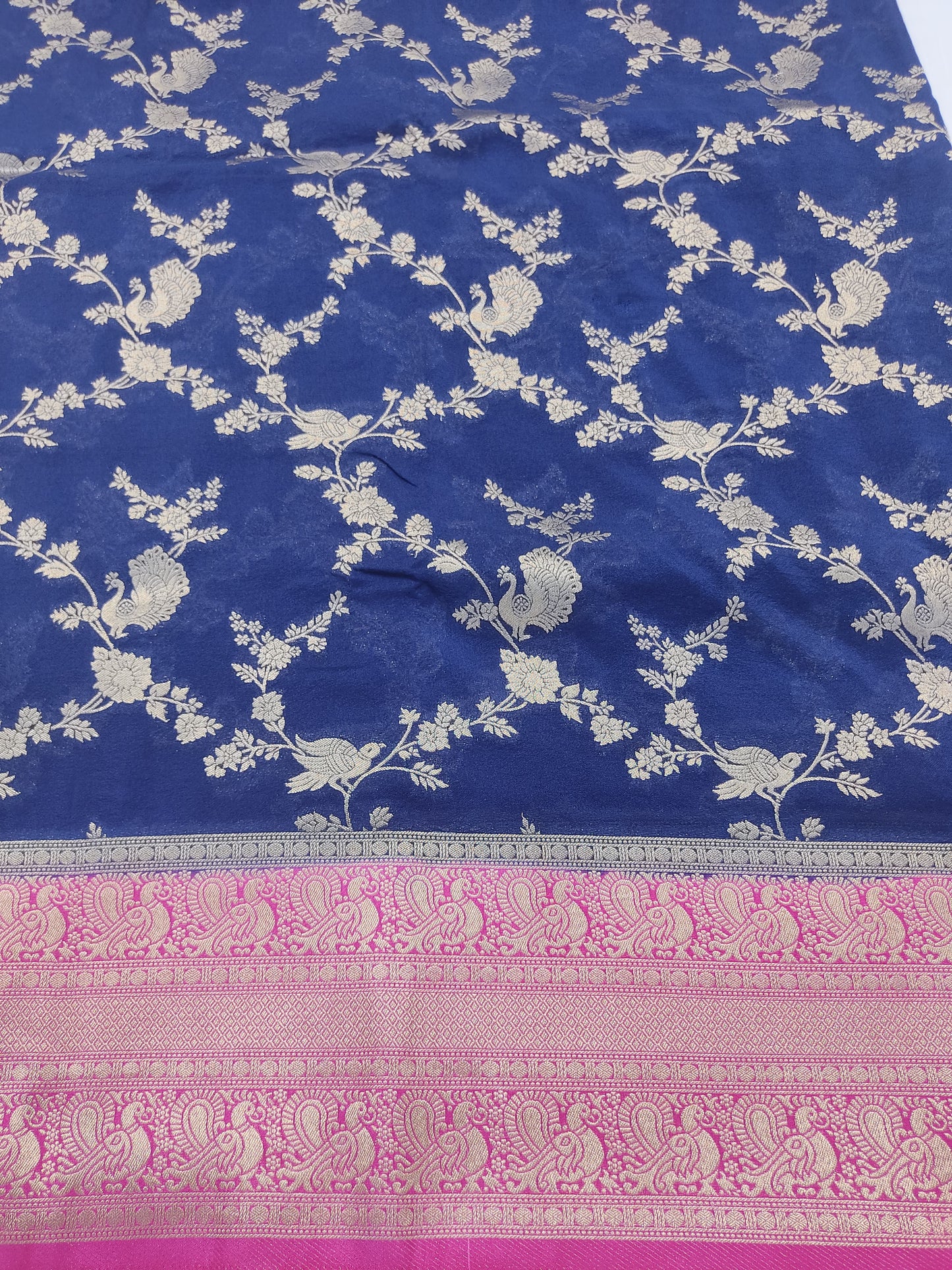 Banaras Fancy Saree – Designer Party Wear with Rich Banarasi Weave