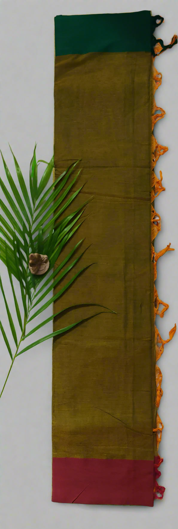 Plain Cotton Saree – Lightweight Handloom Saree for Office & Casual Wear
