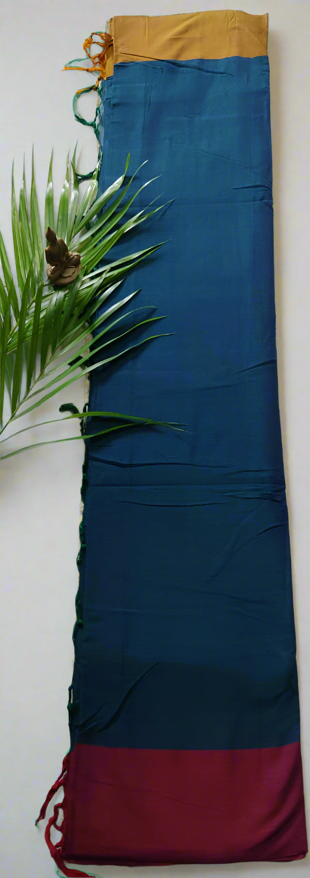 Plain Cotton Saree – Lightweight Handloom Saree for Office & Casual Wear