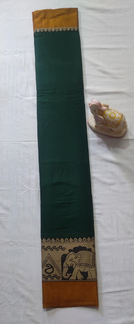 Narayanpet Cotton Saree – Authentic Handloom Saree with Traditional Border