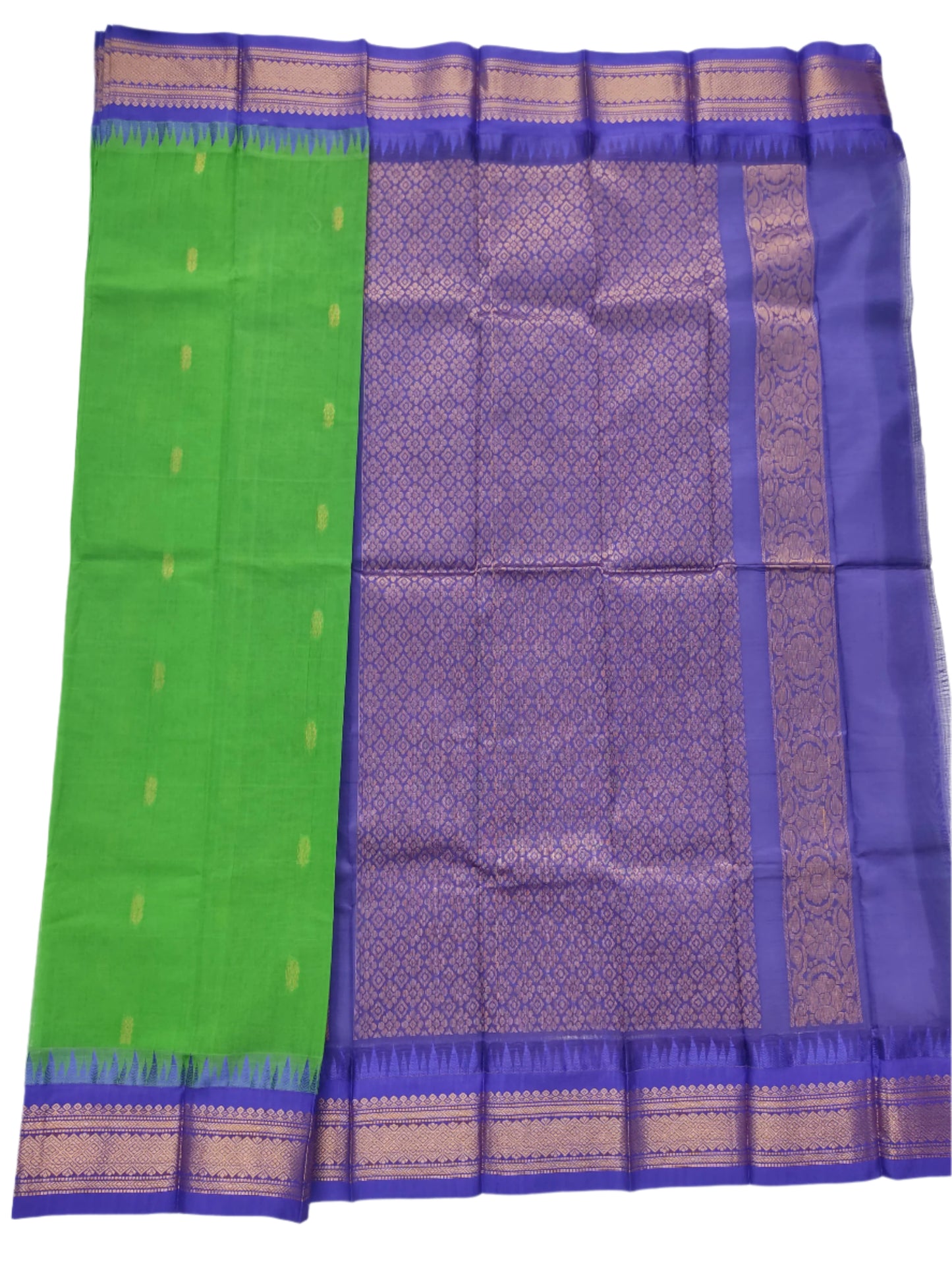 Gadwal Cotton Saree (no blouse)