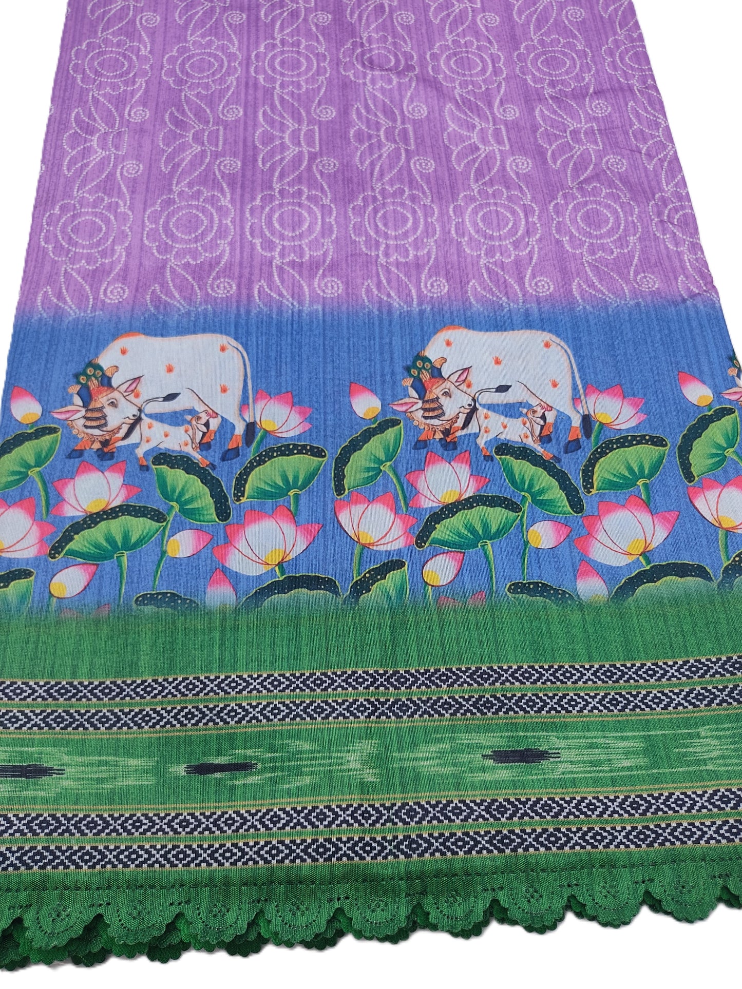 Fancy Saree Printed