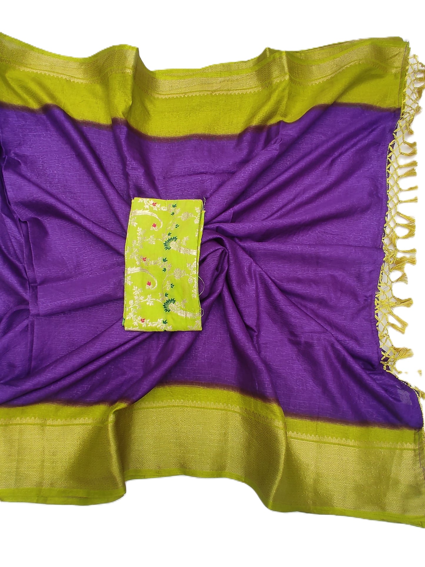 Plain Fancy Saree