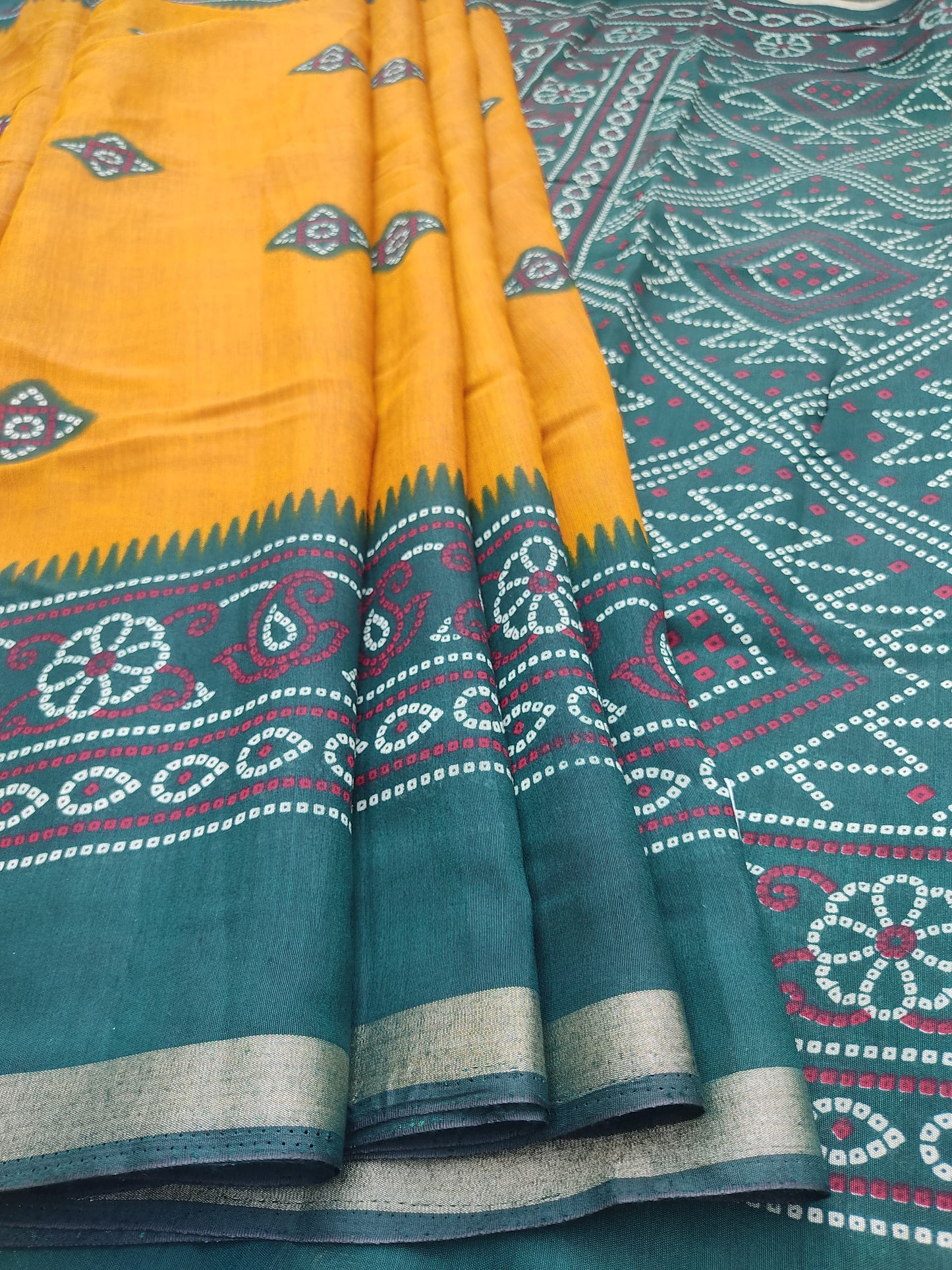 Cotton Silk Saree