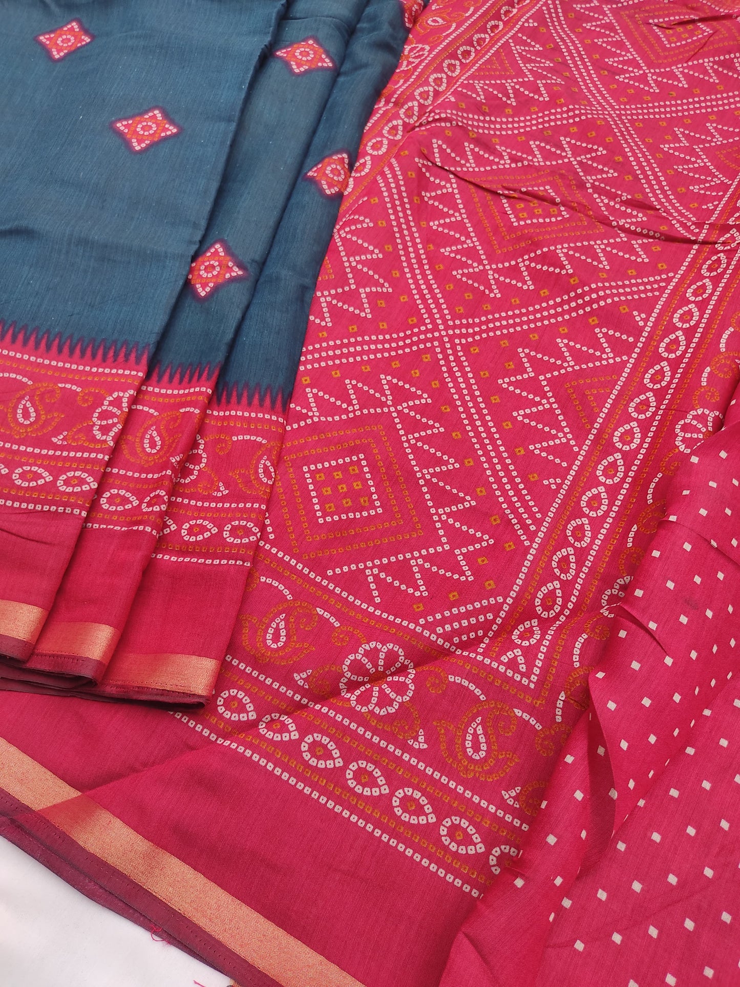 Cotton Silk Saree