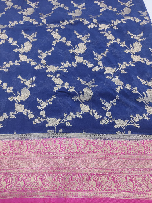Banaras Fancy Saree – Designer Party Wear with Rich Banarasi Weave