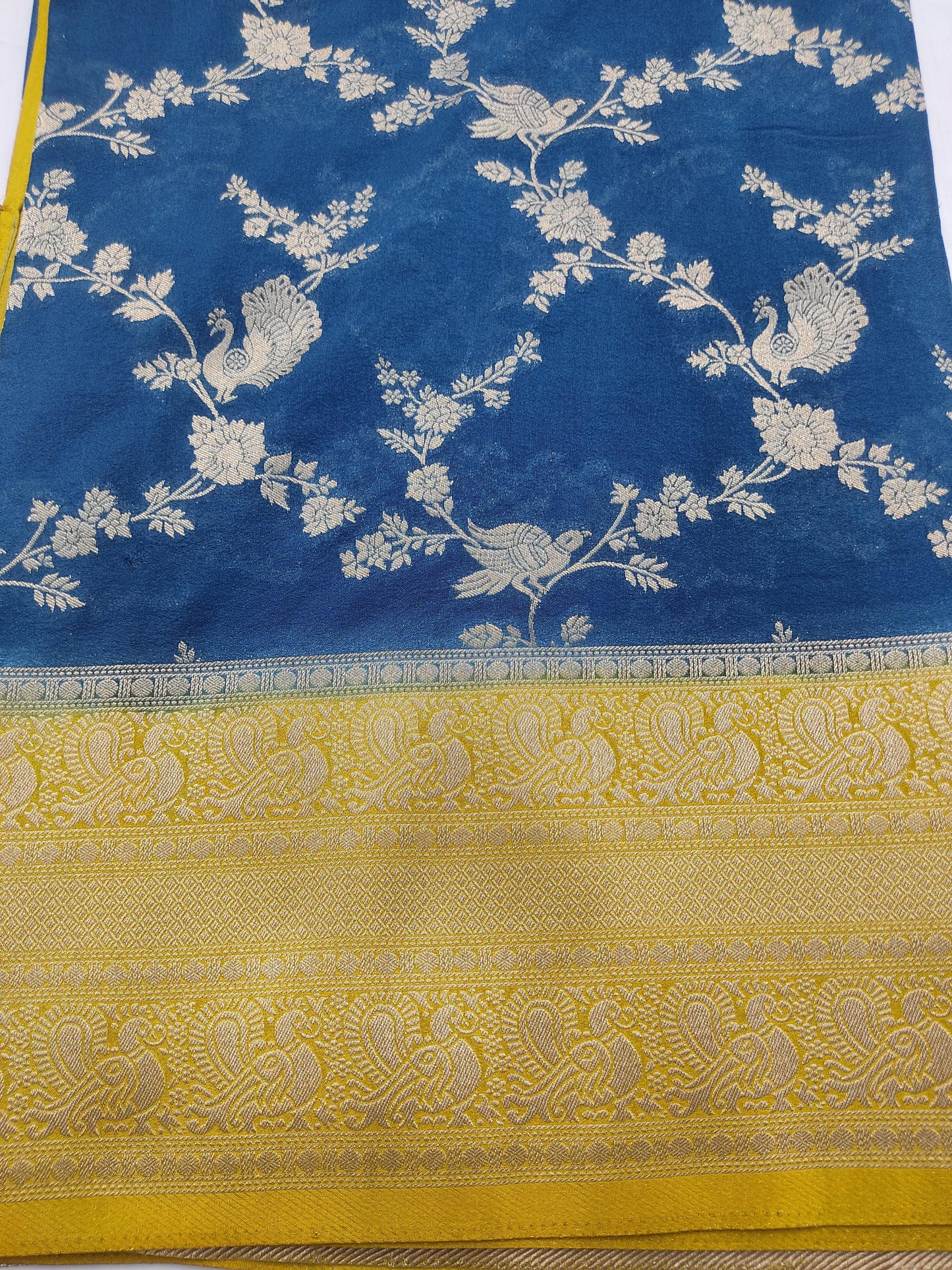 Banaras Fancy Saree – Designer Party Wear with Rich Banarasi Weave