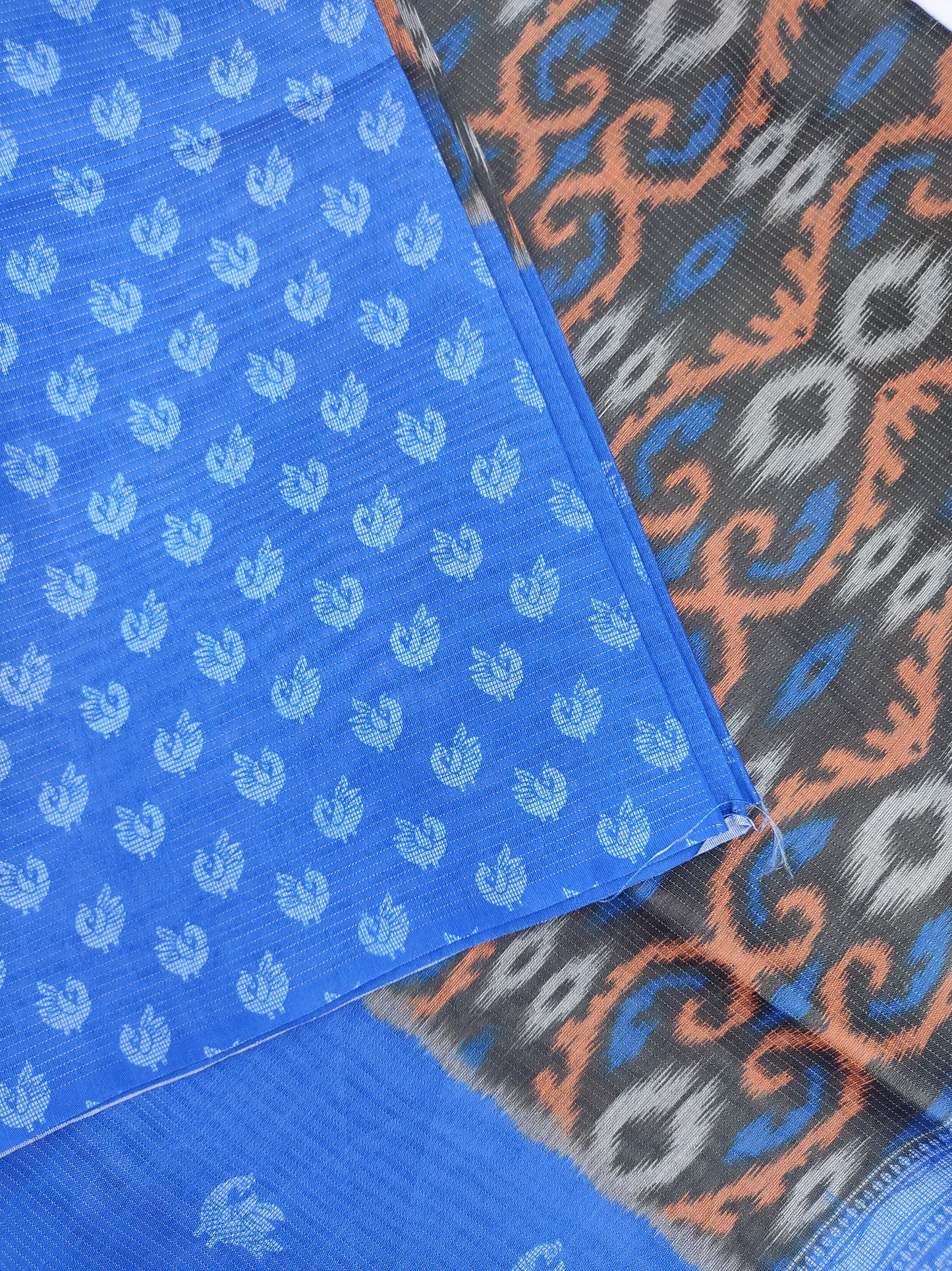 Binary Ikkat Fancy Saree – Designer Handwoven Party Wear