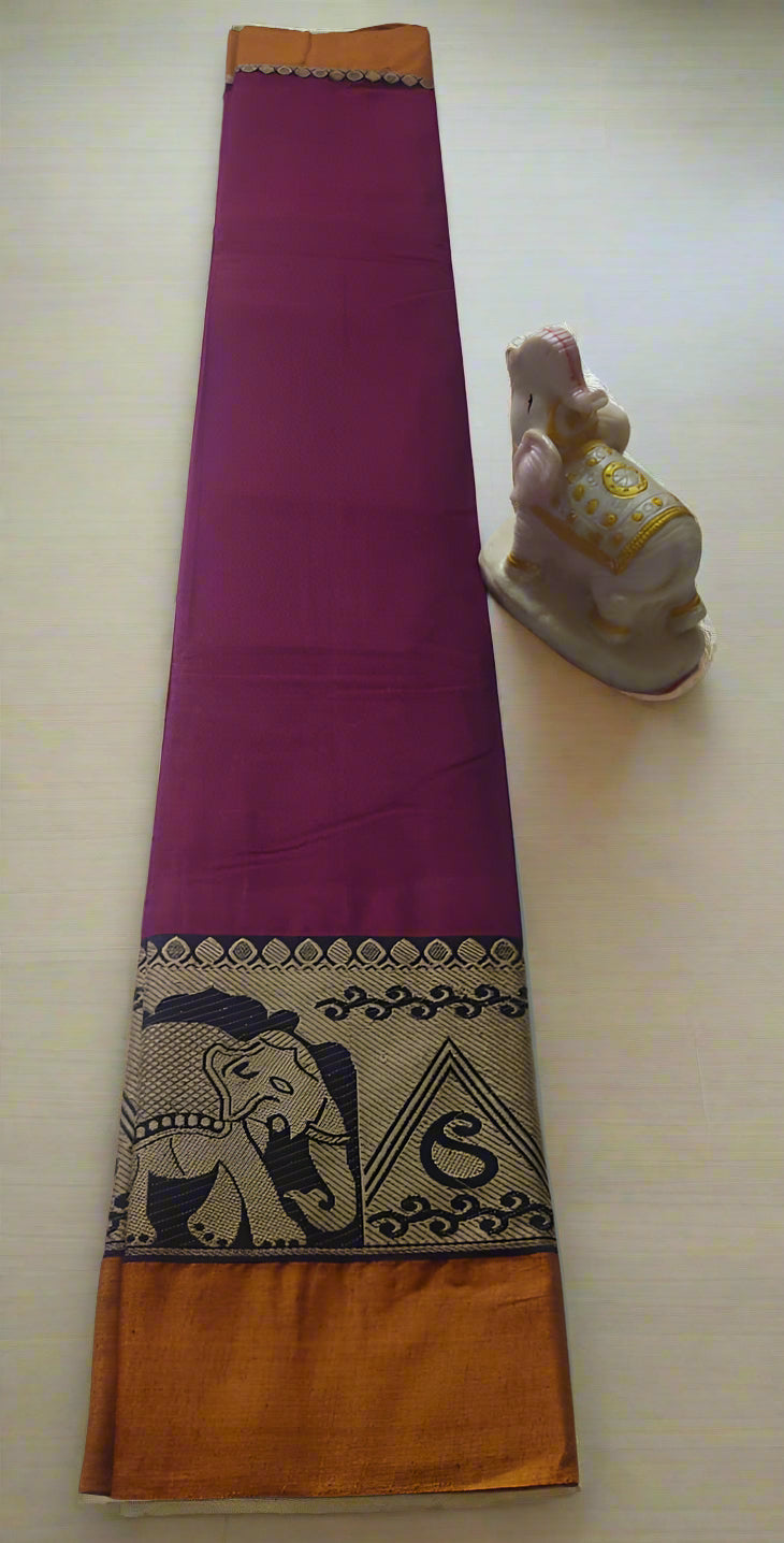 Narayanpet Cotton Saree – Authentic Handloom Saree with Traditional Border